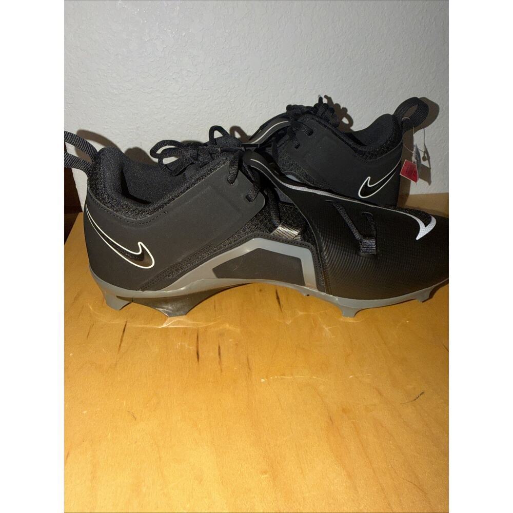 Sz 16 Nike Alpha Menace Pro 3 FTB Low Cleats FB6834-001 Black Mens - Picture 4 of 9